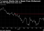 欧洲股市升至一个月高点 历峰集团销售额跃升提振奢侈品股
