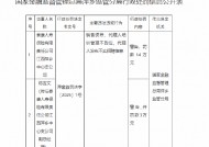 泰康人寿江西萍乡中心支公司被罚14万元：销售误导、代理人培训管理不到位、代理人发布不实招聘信息